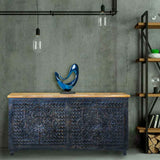 Sideboard Alexandra House Living Mango wood 42 x 92 x 183 cm-5