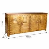 Sideboard Alexandra House Living Iron Mango wood 71 x 25 x 152 cm-1