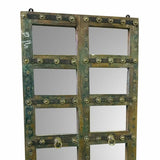 Mirror Alexandra House Living Green Recycled Wood Aged finish 4 x 179 x 87 cm-3