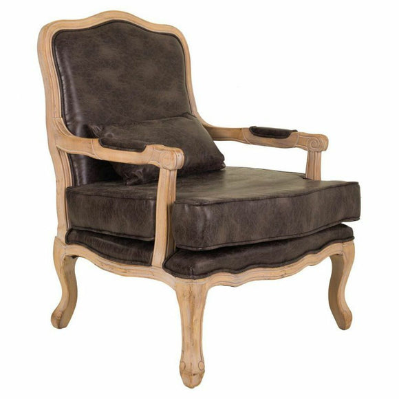 Armchair Alexandra House Living Brown 72 x 92 x 64 cm-0