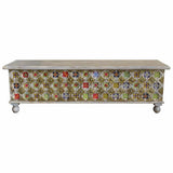 Chest Alexandra House Living Mango wood 40 x 45 x 146 cm-0