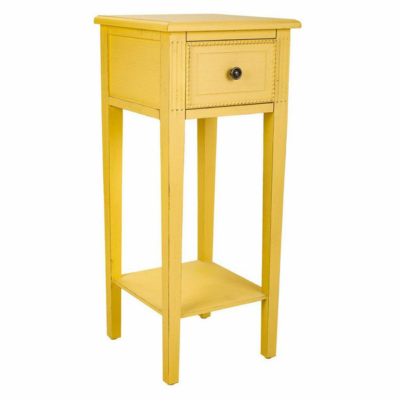 Side table Alexandra House Living Yellow 33 x 78 x 33 cm-0