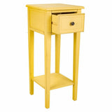 Side table Alexandra House Living Yellow 33 x 78 x 33 cm-5