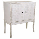 Hall Table with Drawers Alexandra House Living White Fir wood MDF Wood 39 x 90 x 81 cm-0