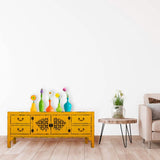 Multipurpose Chest of Drawers Alexandra House Living Yellow Fir wood MDF Wood 40 x 50 x 120 cm-8