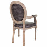 Chair Alexandra House Living Grey 46 x 96 x 55 cm-2