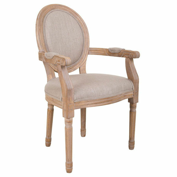 Dining Chair Alexandra House Living Cream 46 x 96 x 55 cm-0