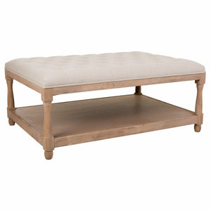 Bench Alexandra House Living Grey Cream 78 x 48 x 110 cm-0