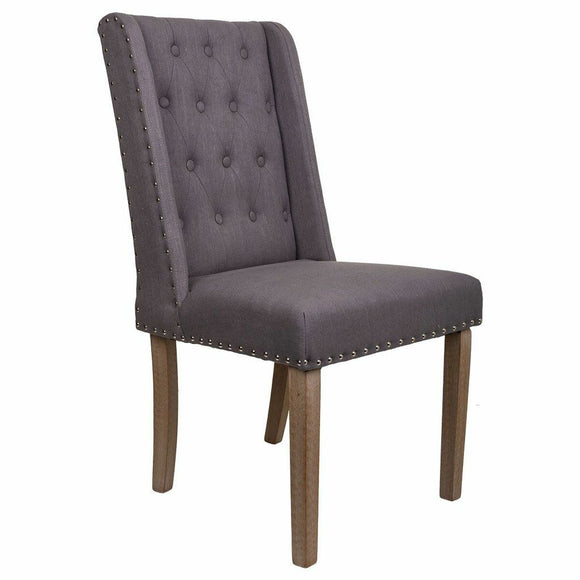 Dining Chair Alexandra House Living Grey 53 x 102 x 53 cm-0