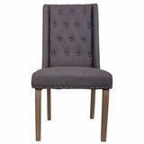 Dining Chair Alexandra House Living Grey 53 x 102 x 53 cm-6