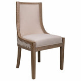 Dining Chair Alexandra House Living Cream 59 x 97 x 54 cm-0