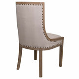 Dining Chair Alexandra House Living Cream 59 x 97 x 54 cm-3