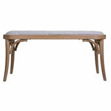 Bench Alexandra House Living Grey Rubber wood 37 x 47 x 110 cm-4