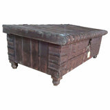 Chest Alexandra House Living Brown Iron Acacia Mango wood 72 x 47 x 130 cm-4