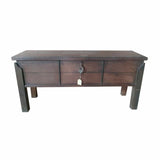 Sideboard Alexandra House Living Brown Acacia Mango wood 45 x 77 x 157 cm-0