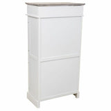 Shoe Rack Alexandra House Living White 28 x 98 x 50 cm 2 drawers-3