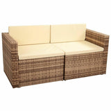 Set of furniture Alexandra House Living Brown Natural 4 Pieces-6