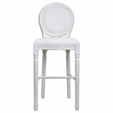 Stool Alexandra House Living White Polyurethane 46 x 116 x 52 cm-6