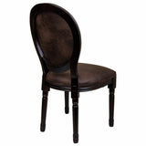 Dining Chair Alexandra House Living Brown 46 x 96 x 48 cm-3