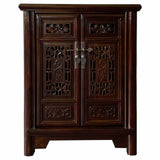 Sideboard Alexandra House Living Brown Wood Elm wood 40 x 80 x 60 cm-7