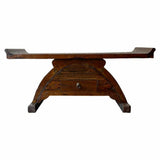 Bench Alexandra House Living Brown Wood Elm wood 36 x 36 x 92 cm-4