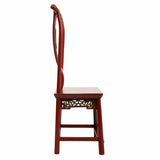 Dining Chair Alexandra House Living Red 35 x 105 x 43 cm-5