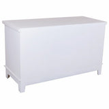 Chest of drawers Alexandra House Living White MDF Wood 42 x 60 x 100 cm-3