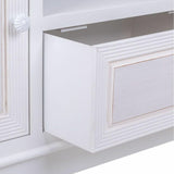 Chest of drawers Alexandra House Living White MDF Wood 42 x 60 x 100 cm-2