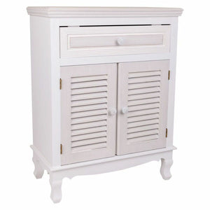 Hall Table with Drawers Alexandra House Living White MDF Wood 30 x 78 x 60 cm-0