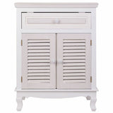 Hall Table with Drawers Alexandra House Living White MDF Wood 30 x 78 x 60 cm-6