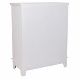 Hall Table with Drawers Alexandra House Living White MDF Wood 32 x 84 x 66 cm-4