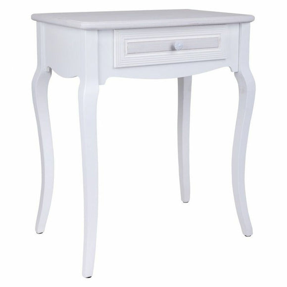 Hall Table with Drawers Alexandra House Living White MDF Wood 40 x 72 x 60 cm-0