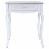 Hall Table with Drawers Alexandra House Living White MDF Wood 40 x 72 x 60 cm-5