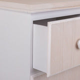 Chest of drawers Alexandra House Living White MDF Wood 26 x 80 x 31 cm-2