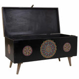 Chest Alexandra House Living Black Multicolour Mango wood MDF Wood 40 x 45 x 89 cm-6