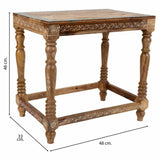 Centre Table Alexandra House Living Multicolour Mango wood 33 x 46 x 48 cm-3