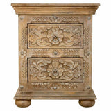 Nightstand Alexandra House Living Brown 40 x 60 x 50 cm-4