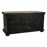 Chest Alexandra House Living Black Iron Mango wood 40 x 47 x 101 cm-4