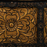 Chest Alexandra House Living Black Iron Mango wood 40 x 47 x 101 cm-1