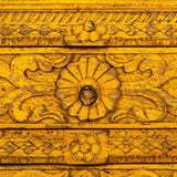 Sideboard Alexandra House Living Yellow Iron Mango wood 40 x 90 x 90 cm-2