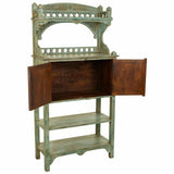 Sideboard Alexandra House Living Blue Iron Mango wood 35 x 150 x 75 cm-7