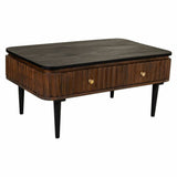 Centre Table Alexandra House Living Brown Iron Mango wood 60 x 45 x 100 cm-0