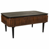 Centre Table Alexandra House Living Brown Iron Mango wood 60 x 45 x 100 cm-3