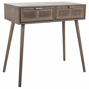 Hall Table with Drawers Alexandra House Living Grey Pine MDF Wood 42 x 79 x 80 cm-0