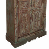 Cupboard Alexandra House Living Brown Recycled Wood 45 x 204 x 127 cm-1