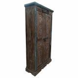 Cupboard Alexandra House Living Brown Recycled Wood 45 x 220 x 121 cm-0