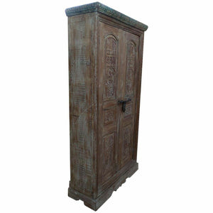 Cupboard Alexandra House Living Brown Recycled Wood 45 x 220 x 121 cm-0