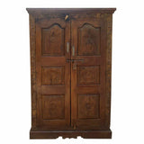 Cupboard Alexandra House Living Brown Recycled Wood 44 x 198 x 121 cm-5