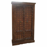 Cupboard Alexandra House Living Brown Recycled Wood 42 x 217 x 118 cm-5