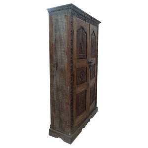 Cupboard Alexandra House Living Brown Recycled Wood 41 x 212 x 124 cm-0